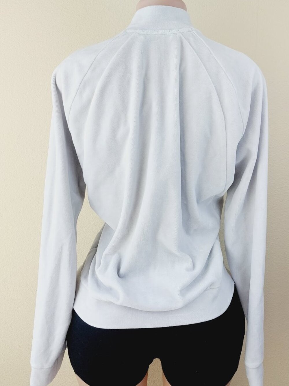 Jordan Women's Off-White Classic Sailor Neck Sports Fleece Jacket Size XL - Picture 4 of 12
